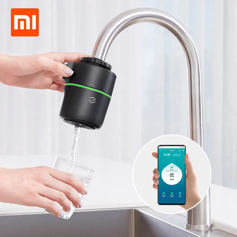 

Xiaomi Intelligent Monitoring Faucet Water Purifier Inlet Meets Filter Element Real-time Monitoring Screw-on Adapter Filter Tap