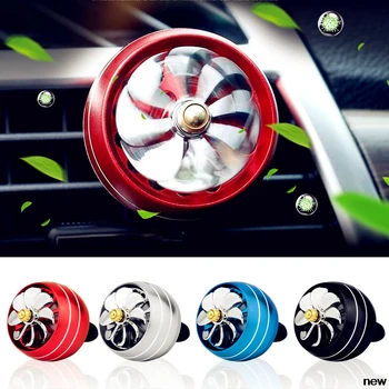 

Car Perfume Air Freshener Mini Fan Auto Air Vent Clip for Chevrolet Miray Caprice Agile Stingray Aveo5 Matiz Lumina HHR