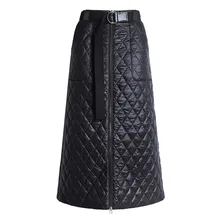 ^^Best Offers Winter 2019 New Fashion Plus Size Warm Thick Cotton Padded Skirts Black A-line Causal Oversize 3XL 4XL Winter Skirt with Zipper ^^Best Offers Winter 2019 New Fashion Plus Size Warm Thick Cotton Padded Skirts Black A-line Causal Oversize 3XL 4XL Winter Skirt with Zipper