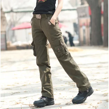 

Overalls, female instructor