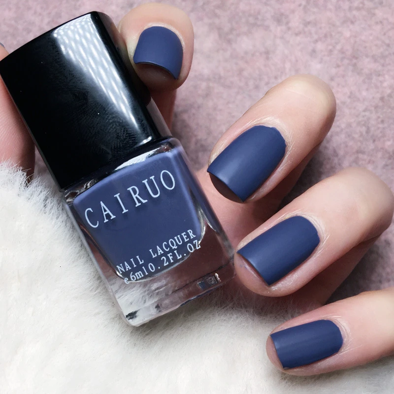 20 цветов матовый лак для ногтей долговечные матовые оттенки лак для ногтей Атлас бархат не пилинг 6 мл бутылка для дизайна ногтей