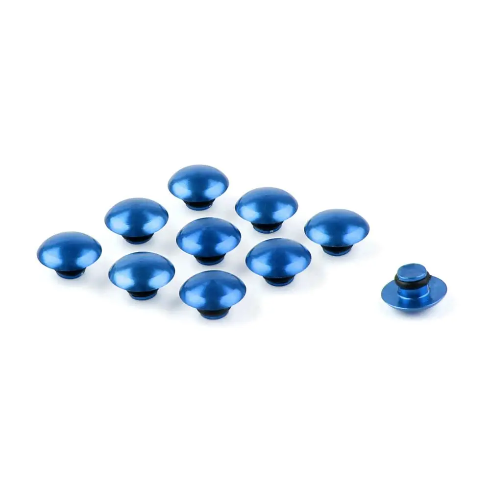 Artudatech Universal Hex Socket Bolt Screw Nut Head Cover Cap M8 8MM for Suzuki for Yamaha Motorcycle Fairing Kit Motorcycle Accessories Motorcycle Screw Caps Motorcycle Fasteners Motorcycle Nut Covers