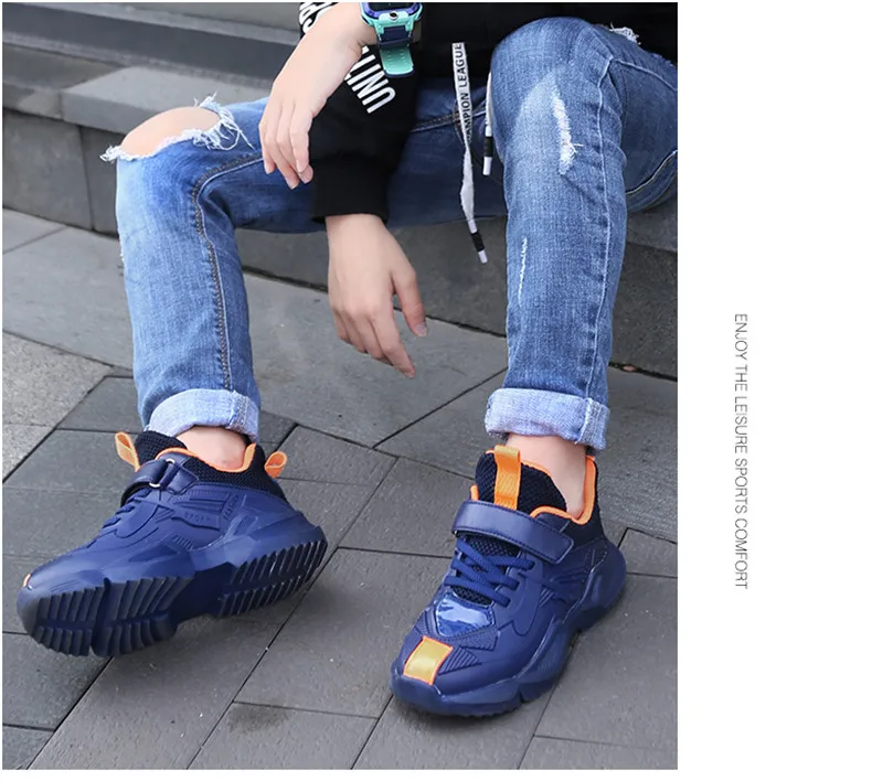 2019 Boys Sneakers light Kids Shoes Breathable Girls Sport Shoes Child Leisure Casual Running Children Shoes Chaussure Enfant (10)