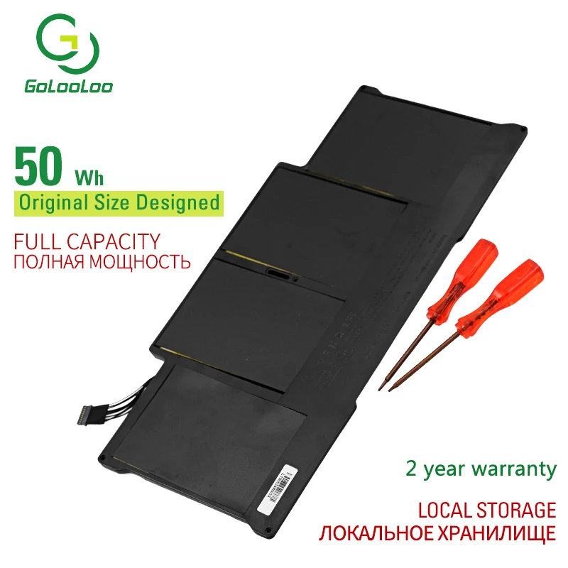  Golooloo laptop Battery for Apple MacBook Air 13