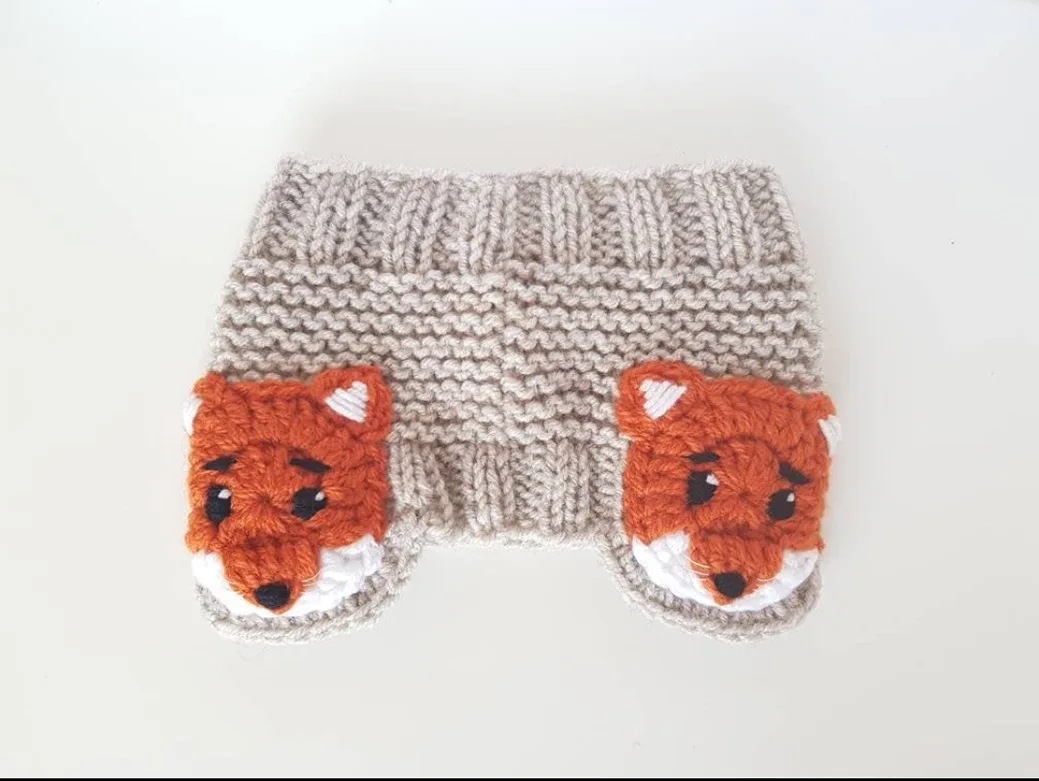 children Cute Solid Knitted turban bonnet cap