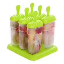 Форма для Фруктового мороженого, Пластиковая форма для мороженого, инструмент для приготовления мороженого B88