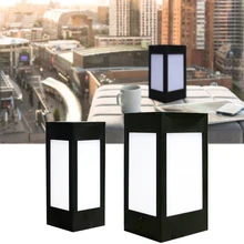 Солнечный водонепроницаемый Европейский сад вилла двор открытый настенный столб лампа