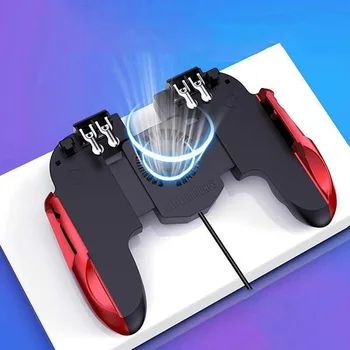 

H9 6 Finger Mobile Game Controller Handle Fire Key Button For PUBG Eat Chicken Ergonomic Design Very Sensitive And Practical