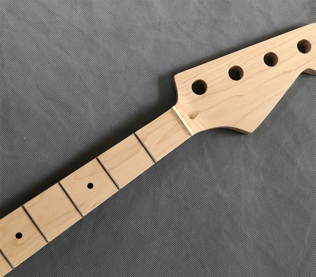 

4 String Electric bass guitar neck 21fret 34inch Maple fingerboard Dot Inlay Matte finish