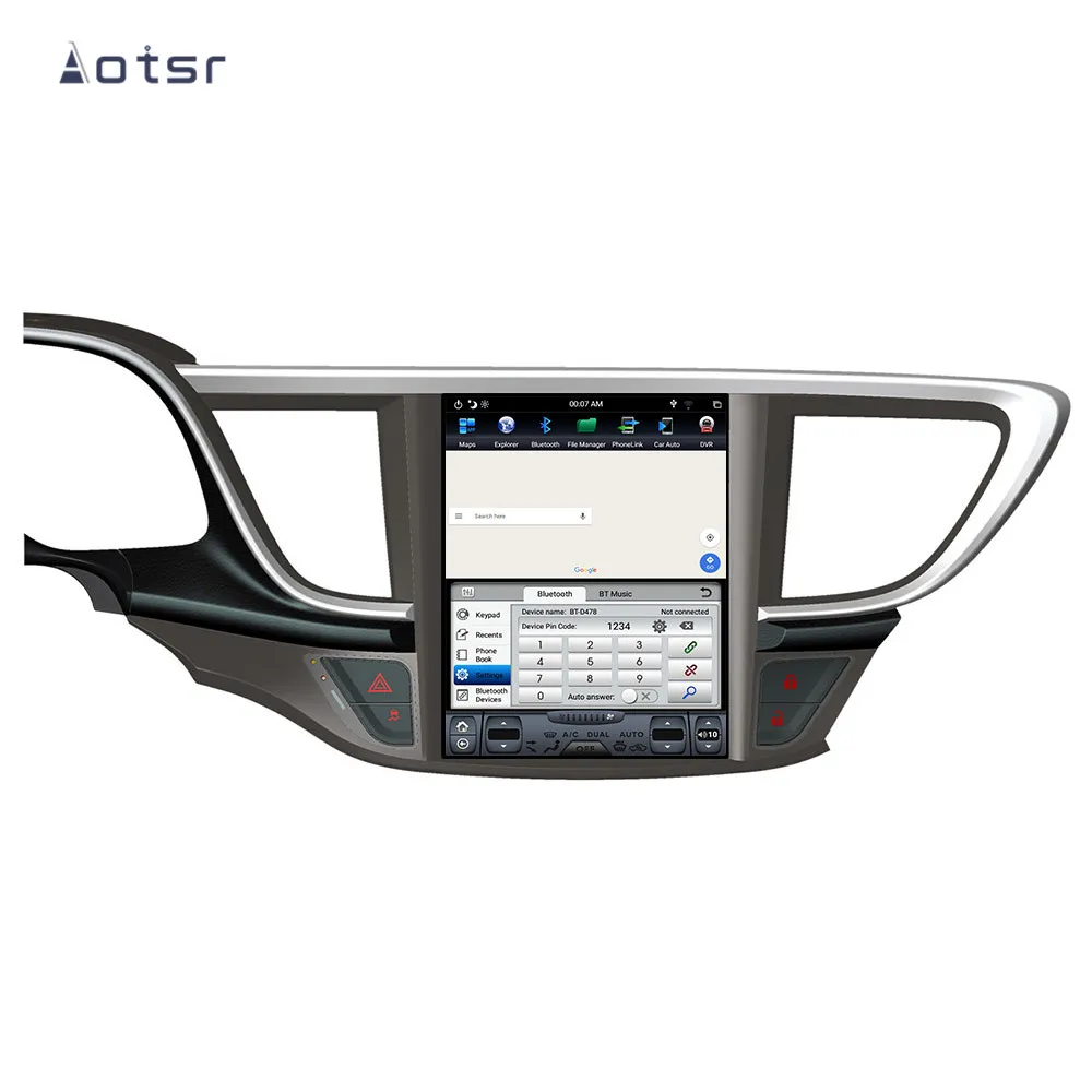 Cheap Tesla Style Android 8.1 GPS Navigation DVD Player For Opel Vauxhall Holden Astra J 2015+ Auto Stereo Multimedia Head Unit Player 8