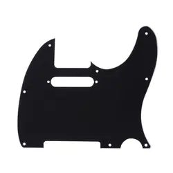 Pick guard pick Guard 3Ply строительство для Telecaster Стандартный современный стиль электрогитара черный