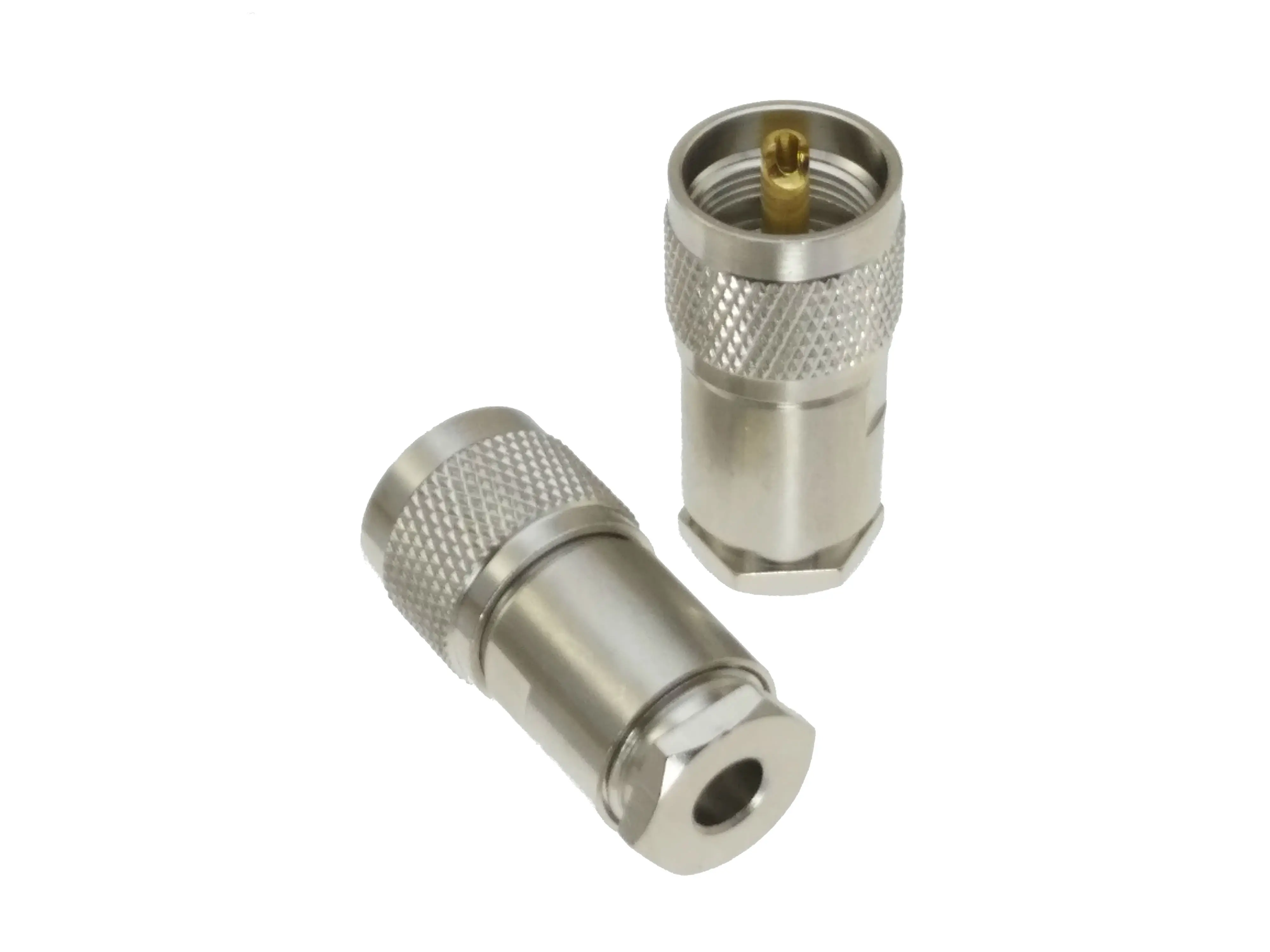 10 шт. адаптер UHF PL259 Штекерный зажим для RG8X RG 8X LMR240 RF коаксиальный