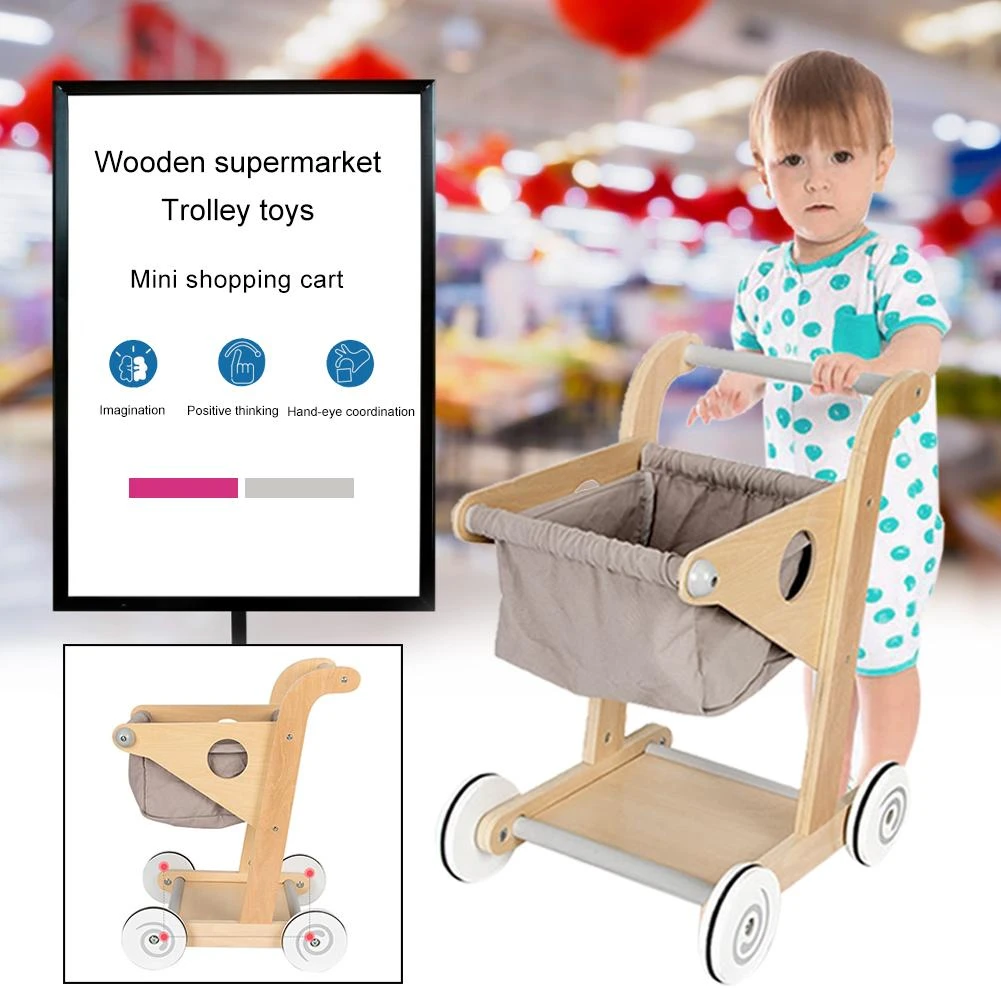 wooden cart for kids