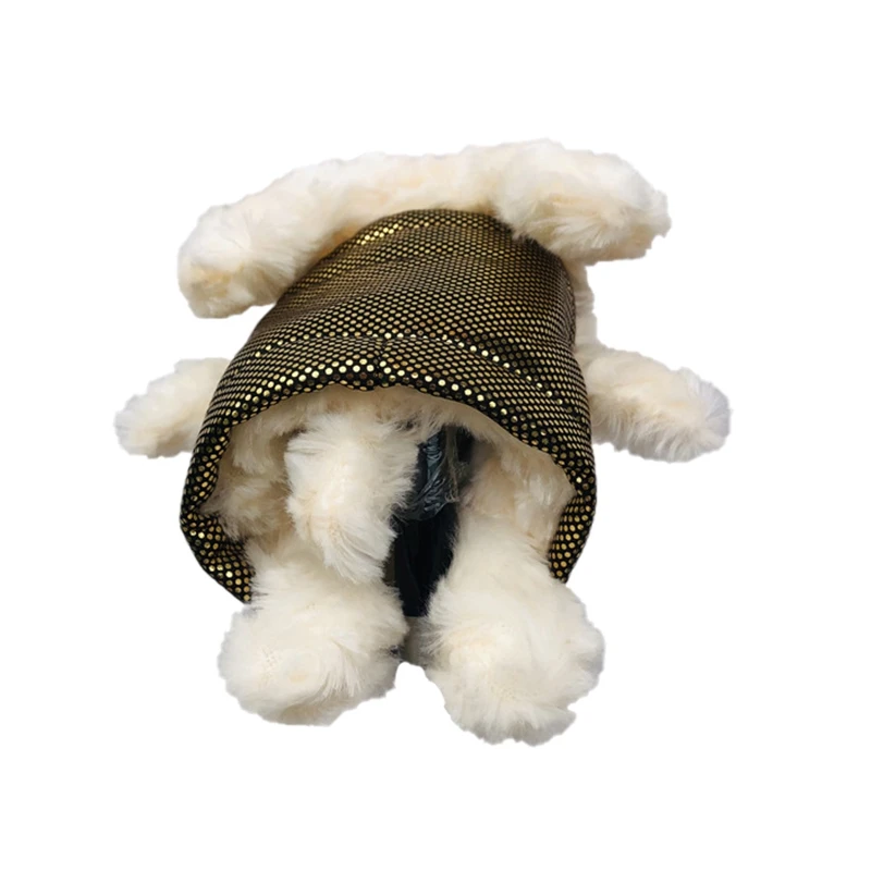 2 Pcs/set Cute Plush Dog Golf Clubs Cover For Driver Fairway Woods Clubs Practical Outdoor Golf Clubs Headcovers Golf Supplies