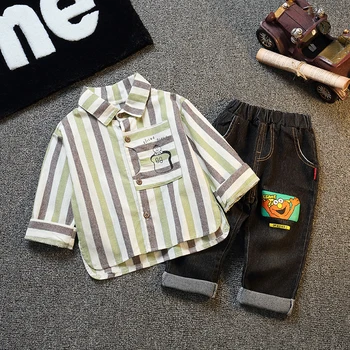 

Toddler Baby Boys Clothes Sets Spring Autumn Children Clothing Set Fashion Kid Handsome Little Gentleman Boys Outfits Suit