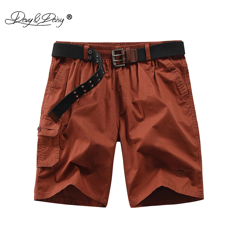 DAVYDAISY мужские летние шорты-карго военные брендовые Шорты повседневные