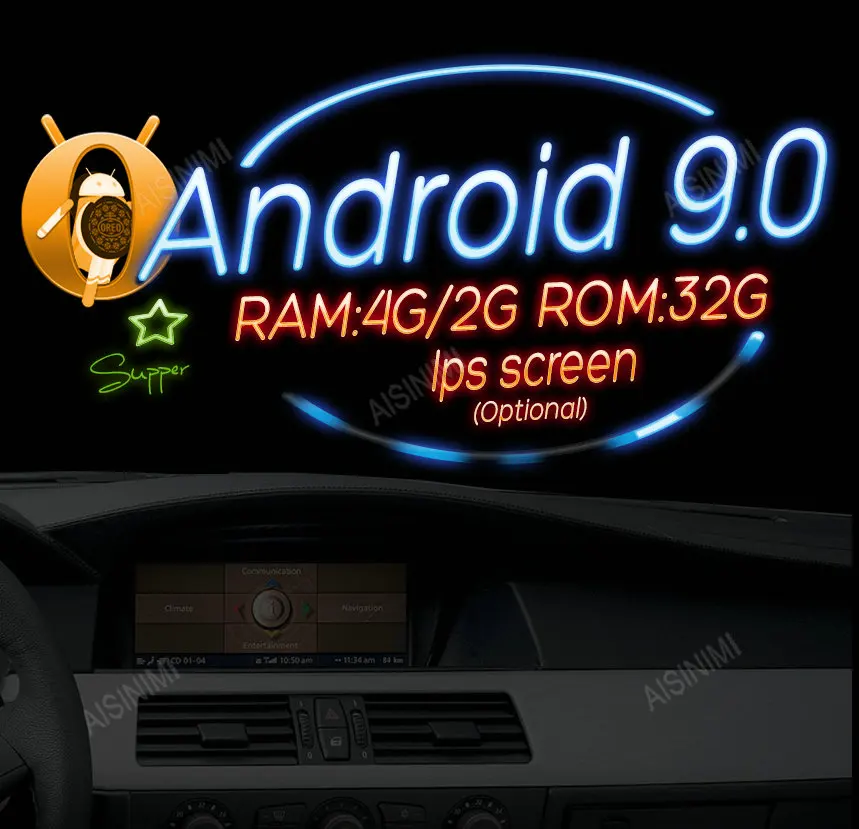 Flash Deal AISINIMI Android 9.0 CarPlayer FOR BMW X1 E84 (2009-2015) Without original screen/Supply with iDrive audio gps stereo all in one 1
