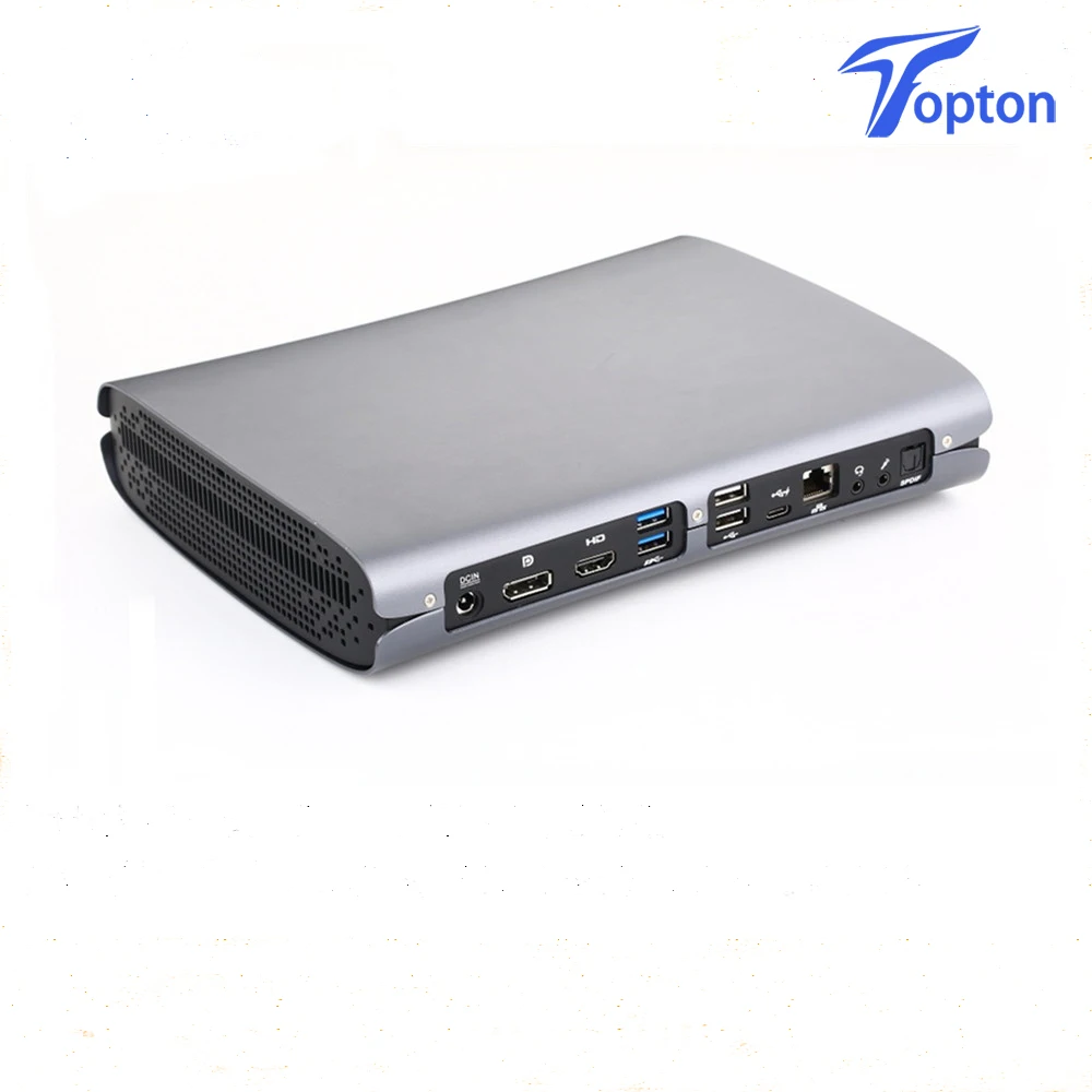Мини пк Topton 2020 новейший игровой убийца настольный компьютер Intel четырехъядерный