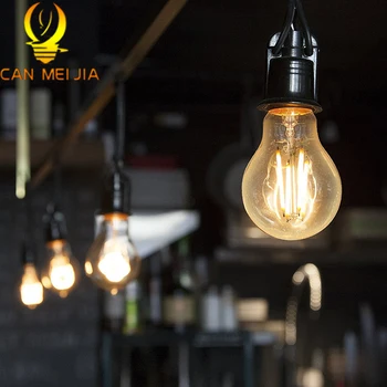 

Warm/White E27 LED Bulb 2W 4W 6W 8W Retro Lamp 220V Vintage G45 A60 Light Ampoule Led Lighting COB Home Decor