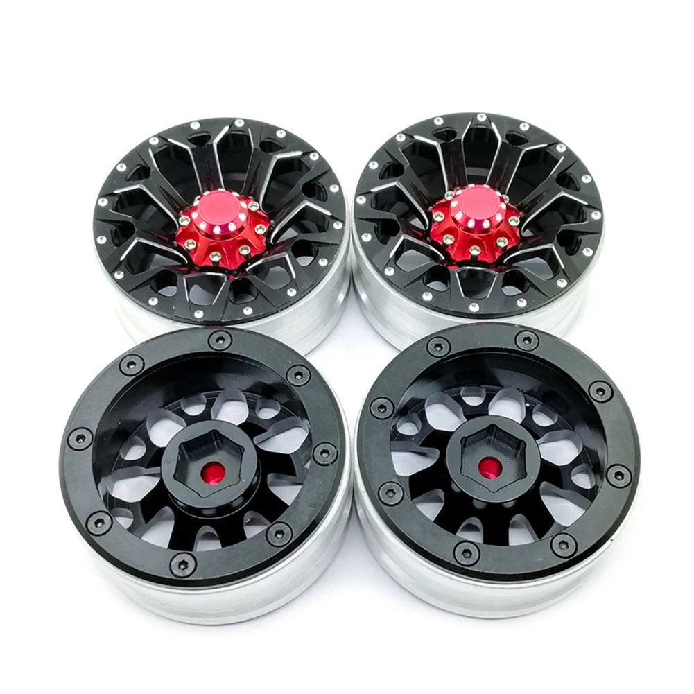 

Spare Parts Bead Lock RC Car Wheels Crush-resistant 1.9'' Replacement Alloy Shock-proof Axial SCX10 For RC Cralwer 1:10 Toys