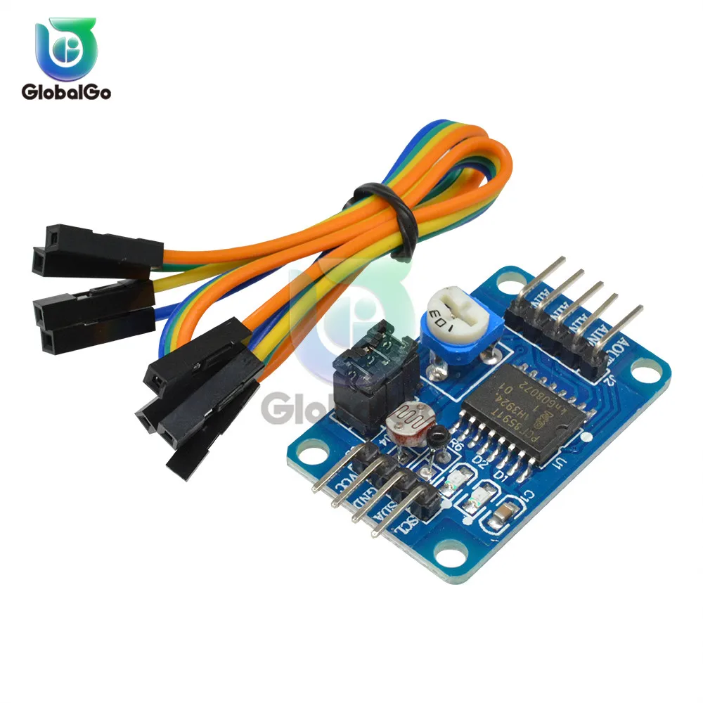 

5Pin PCF8591 Module AD / DA Converter Modules With DuPont Line Analog-to-Digital / Digital-to-Analog Conversion For Arduino