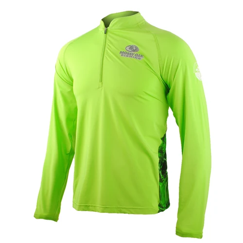 Men Fishing Shirts LS T Shirt 1/4 