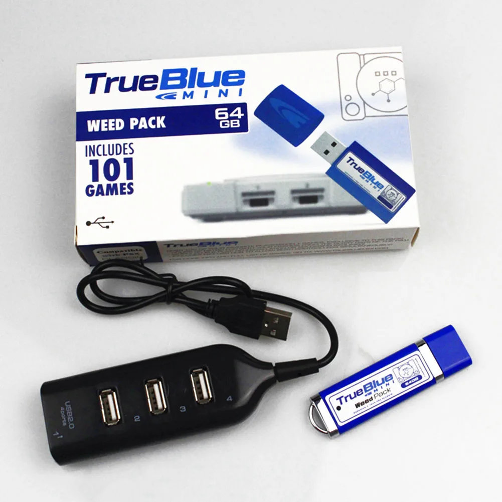 Тру Блу мини пакет аксессуары Plug and Play Портативный для PlayStation игровая дропшиппинг