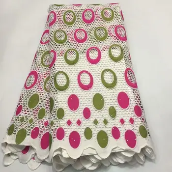 

African Lace Fabric High Quality French Net Embroidery Tulle Lace Nigerian Stone Fabric For Wedding Party Dress FA1031