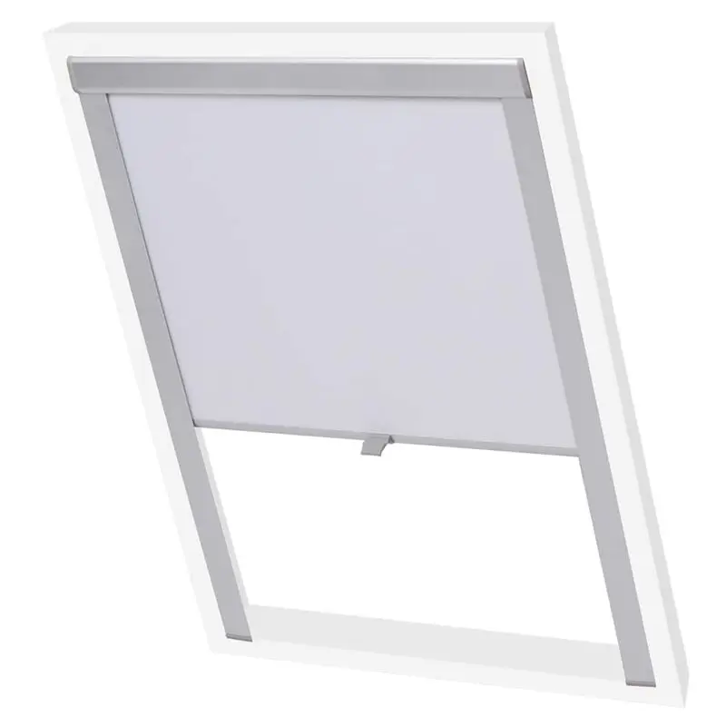 vidaXL Window Blinds Aluminium 140x130 cm White 