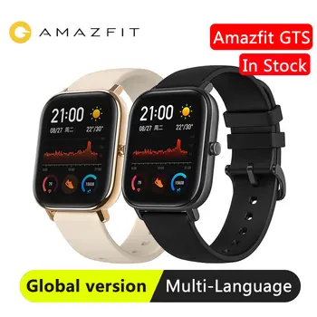 

Huami Amazfit GTS Smart Watch Global Version GPS Smartwatch Health Heart Rate 12 Sports 5ATM Waterproof