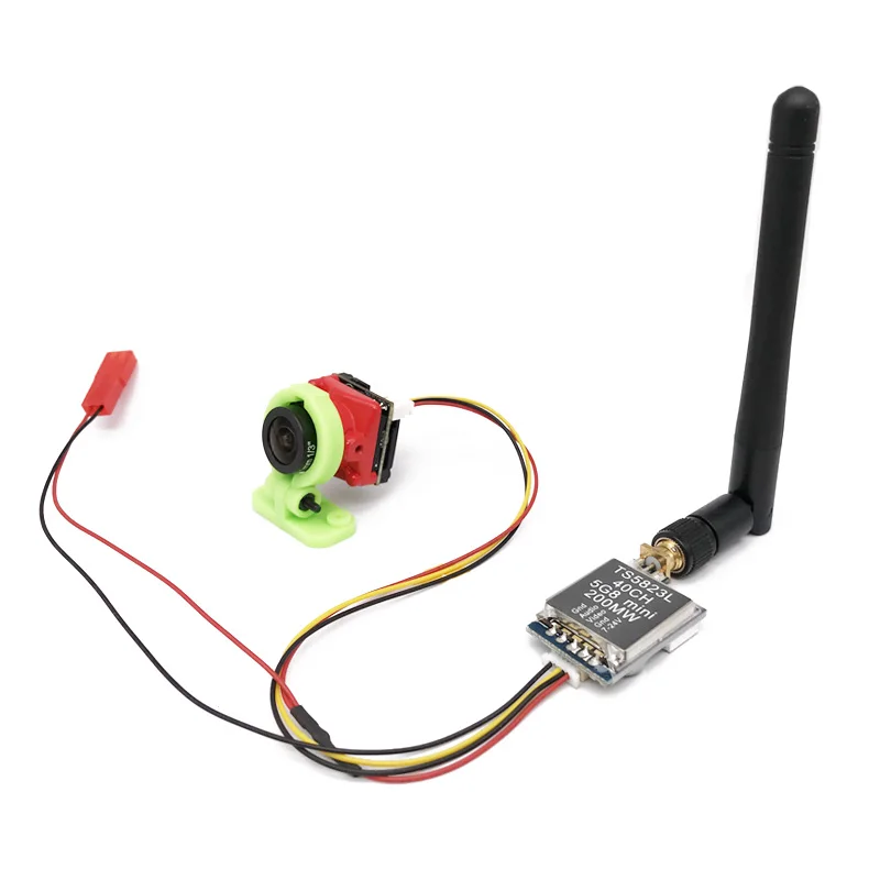 Передатчик видеосигнала TS5828L 200 МВт/600 мВт 5 8 ГГц 40 каналов FPV 1/3 &quotCMOS 1500TVL | Игрушки