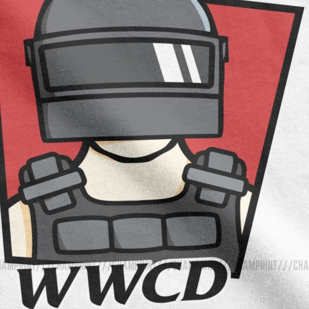 PUBG WWCD Победитель Куриный Ужин футболки для мужчин короткий рукав Винтаж Футболка хлопок одежда дизайн футболки