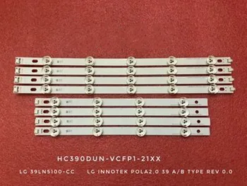 

100%New 6kits=48pcs LED backlight bar for TV HC390DUN-VCFP1-21X 39LN5400 39LA6200 LG innotek POLA 2.0 POLA2.0 39"A/B type