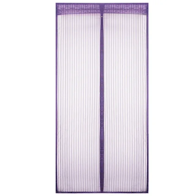 곤충을 차단하고 집안을 청량하게 유지하는 마그네틱 메쉬 그물 스크린 도어 커튼