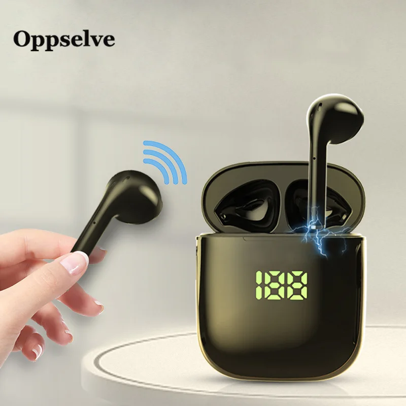 Oppselve Bluetooth 5 0 Earphones TWS Wireless Blutooth Earpieces for iPhone Huawei P40 Sports Earbuds Gaming Headsets For Phone