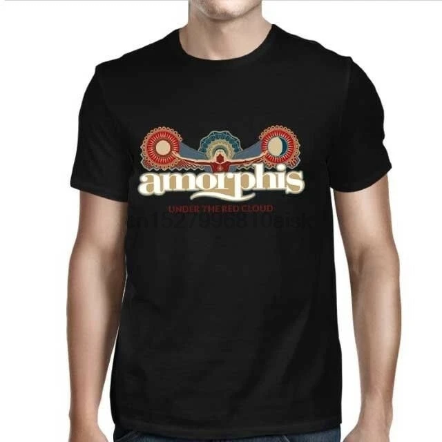 AMORPHIS-Sun Moon Logo-футболка M-L-XL-2XL новая футболка | Мужская одежда
