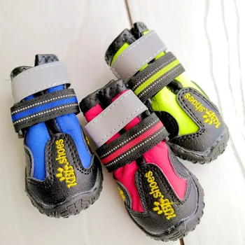 

Reflective Golden Retriever Boots Waterproof 8 Sizes Medium Large Animal Pet Dog Snow Rain Shoes Sneaker For Big Husky Outdoor