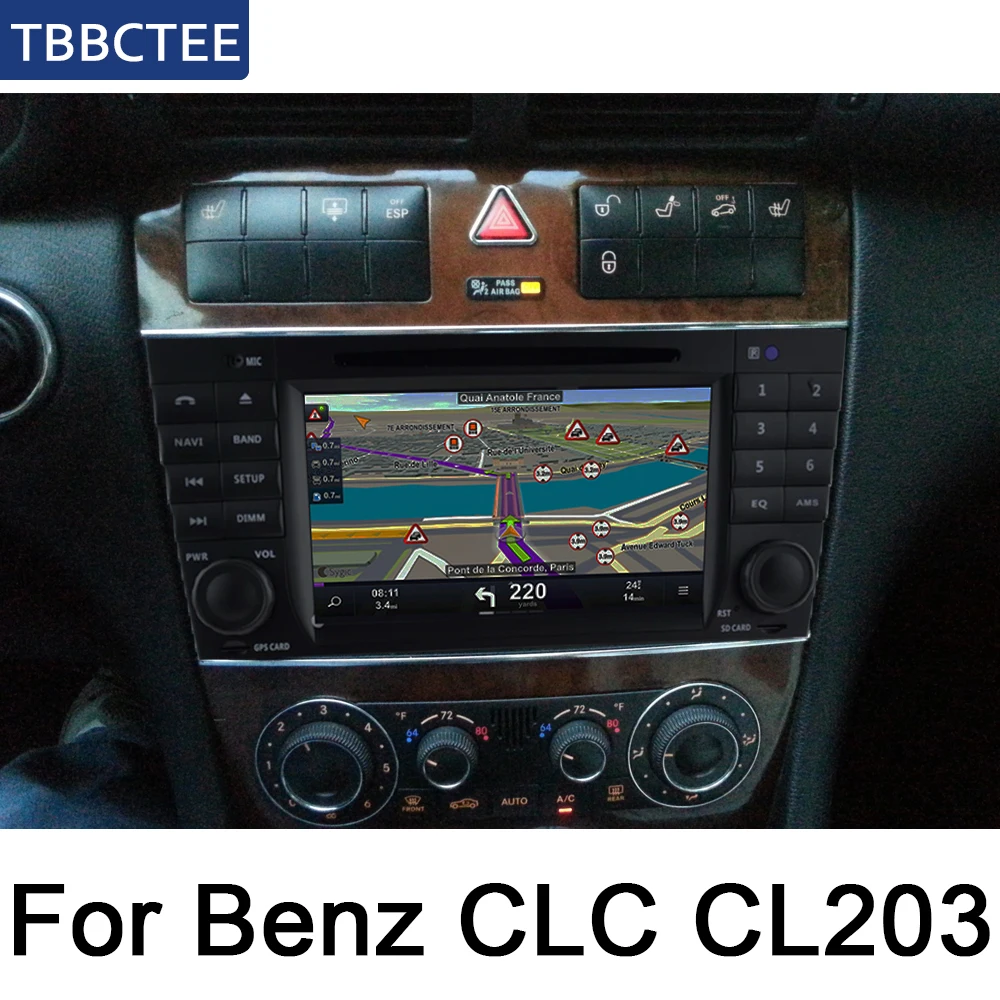 Discount For Mercedes Benz CLC Class CL203 2008-2010 NTG Android Car Multimedia player WIFI GPS Navigation Autoradio touch screen Map 4