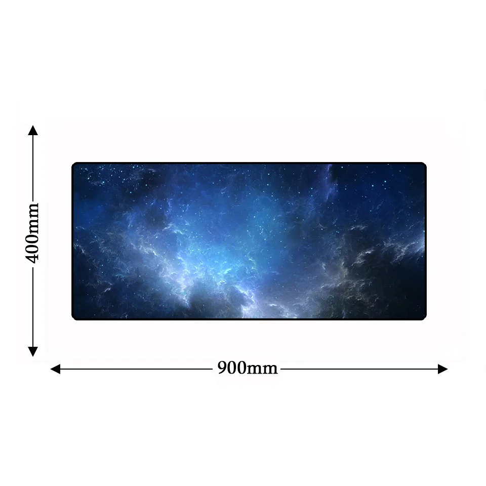 Пользовательские XL 900*400*3 мм коврик для мыши игровой Большой Космический