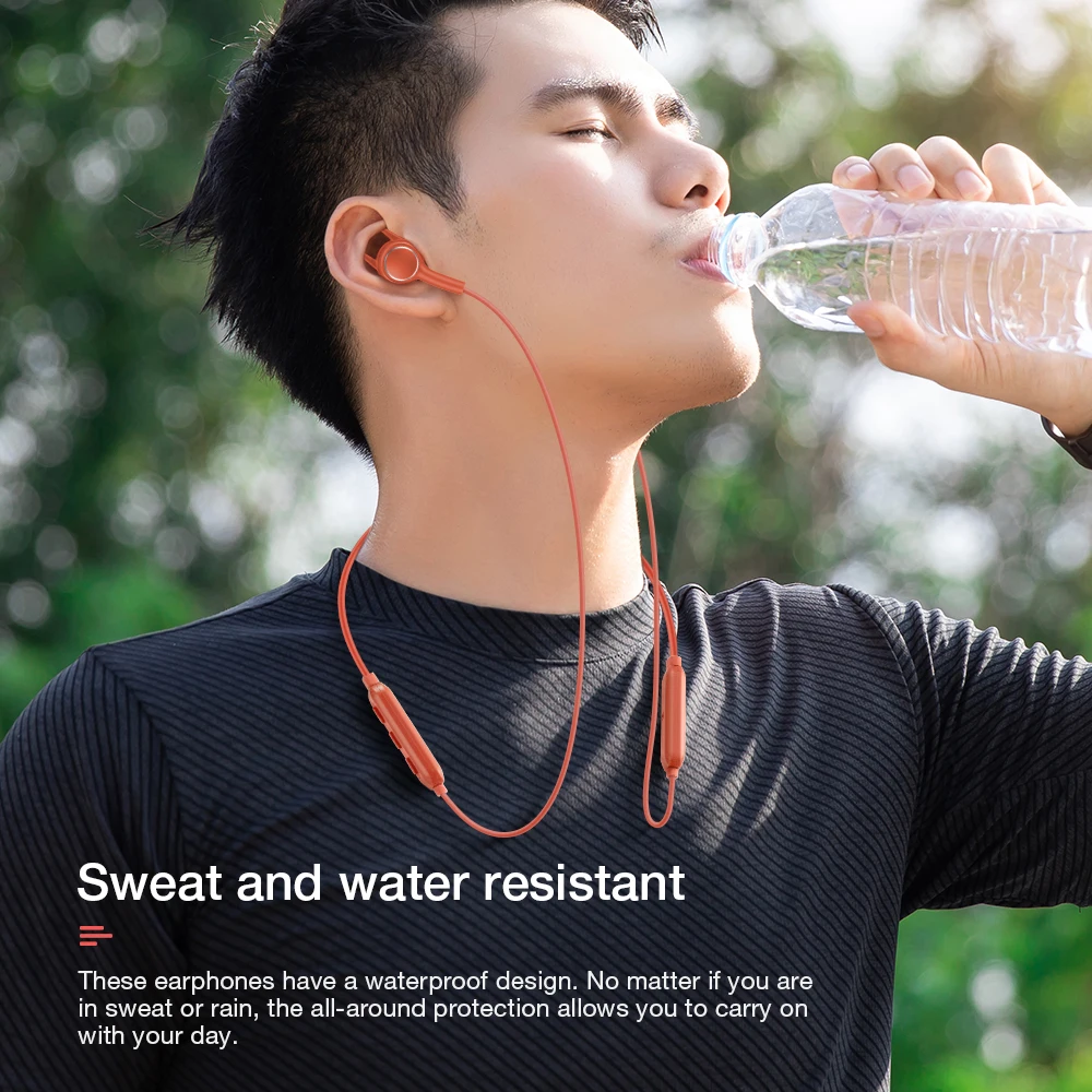 Kopen Sanlepus Oortelefoon Draadloze Hoofdtelefoon Bluetooth Oortelefoon Sport Hifi Headset Nekband Oordopjes Met Microfoon Voor Xiaomi Android