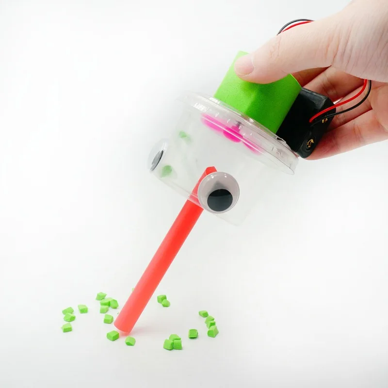 

1-6 Grade DIY Science And Technology Small Mute Vacuum Cleaner 5-9-13-Year-Old New Products Upgraded Hot Sales for Making Vacuum