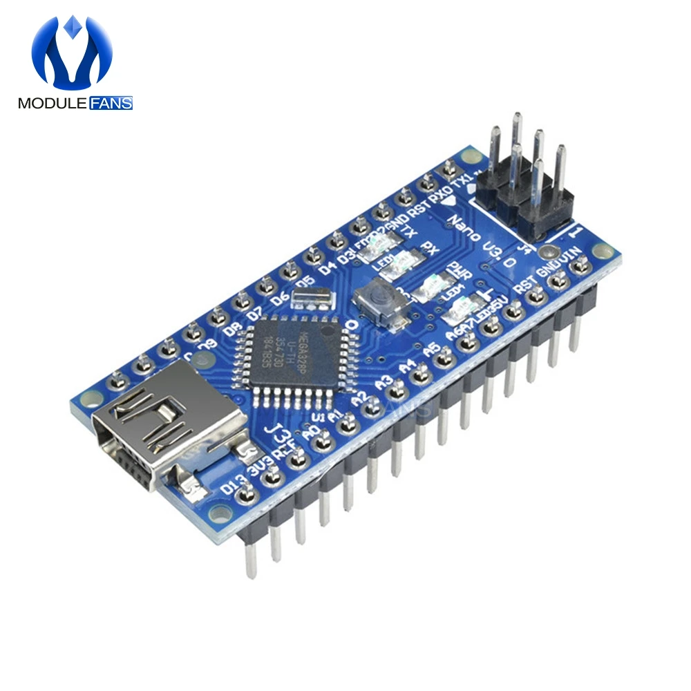 Welded Board Nano V3.0 3,0 FT232 чип ATmega328 Atmega328p 16M 16MHZ плата для Arduino UNO R3 Mini Usb AU без usb-кабеля I/O - Цвет: Welded Board