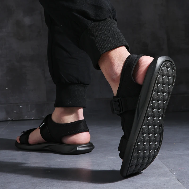 Размер 38-44 мужские сандалии пляжные модные сандалии мужские летние туфли# JLF58019