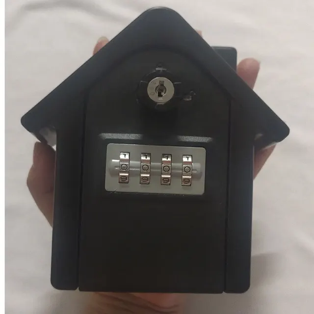 Large Anti-Theft And Anti-Theft Password Key Box Security Lock Metal Storage Box Suitable For Multi-Occupation Key Insurance Box 5