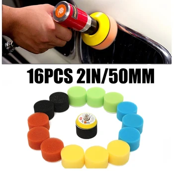 

Sponge Polishing pads For Car Automobile Polisher 50mm Waxing Cleaning