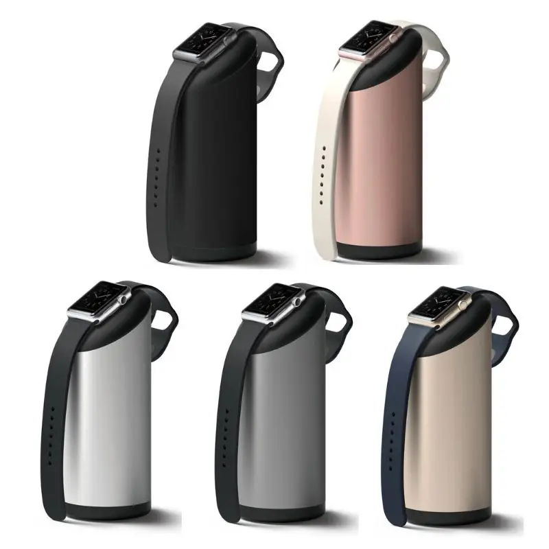 

Aluminum Universal Charger Charging Holder Stand Dock Station Bracket For Apple Watch Series 4/3/2/1 44mm/42mm/40mm/38mm DXAB