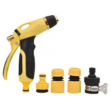 Портативный Сад Спрей для полива пистолет набор Многофункциональный высокого давления пушка мойка для автомобиля пистолет