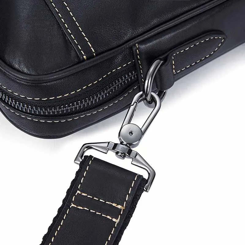 LAZYLIFE мужской коммерческий портфель/натуральная кожа винтажная мужская сумка-мессенджер/Повседневная Натуральная Воловья кожа деловая