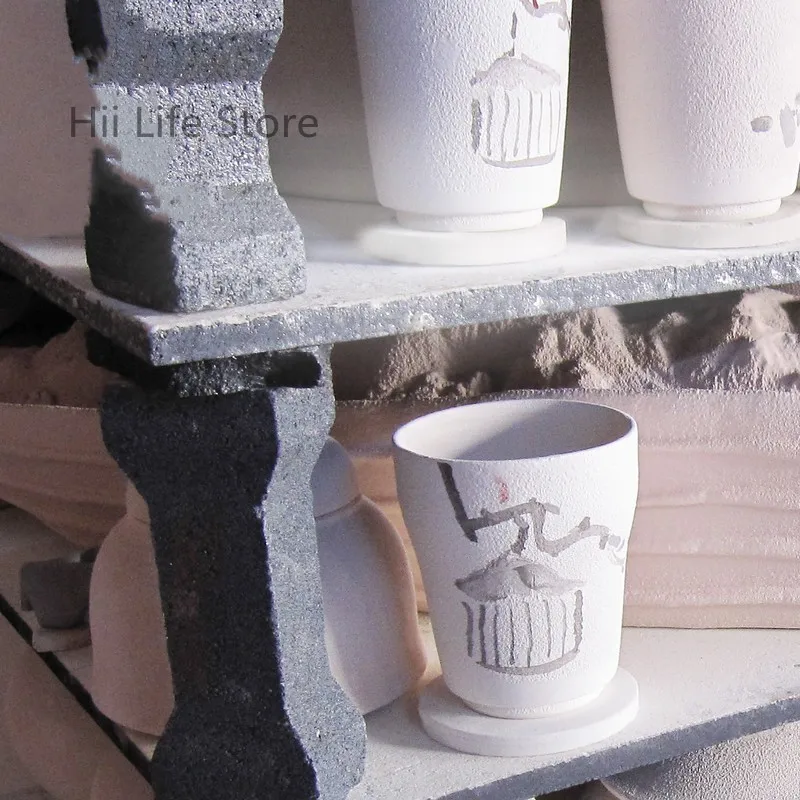 Large Alumina Refractory Pad Can Be Reused High Temperature Resistant Glaze Anti-sticking Bottom Plate Pottery Firing Tools