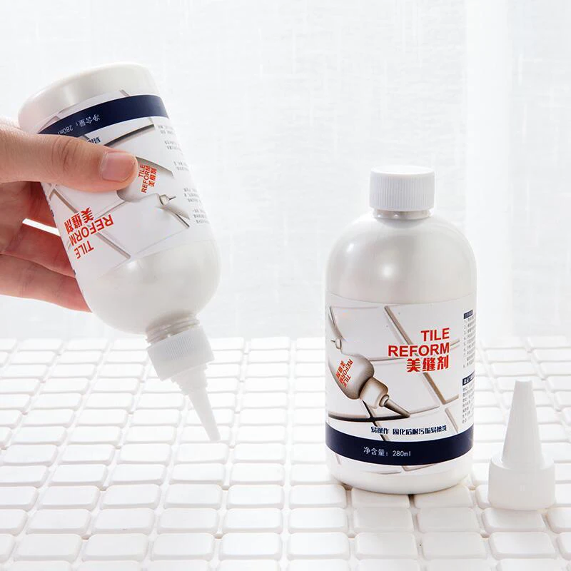 

Tile Repair Agent Wall Sealant Floor Waterproof Anti-Mildew Brick Tool 280ml for Home WWO66